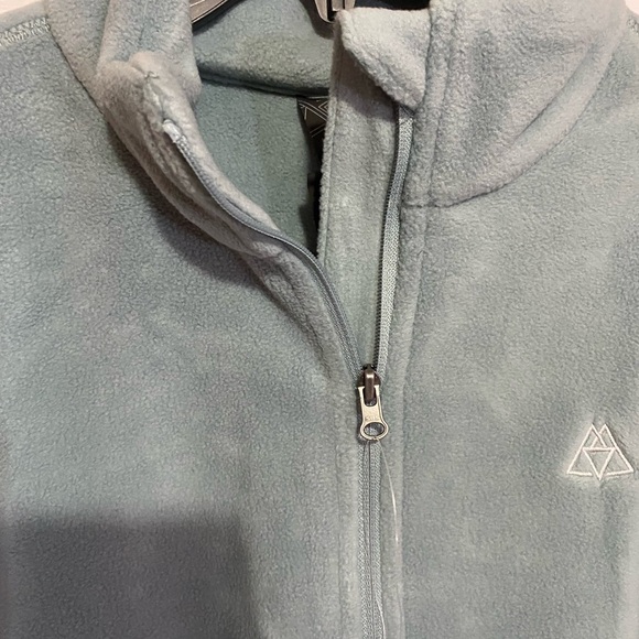 Haimont Fleece Blue Half Zip Jacket NWT - Picture 4 of 5